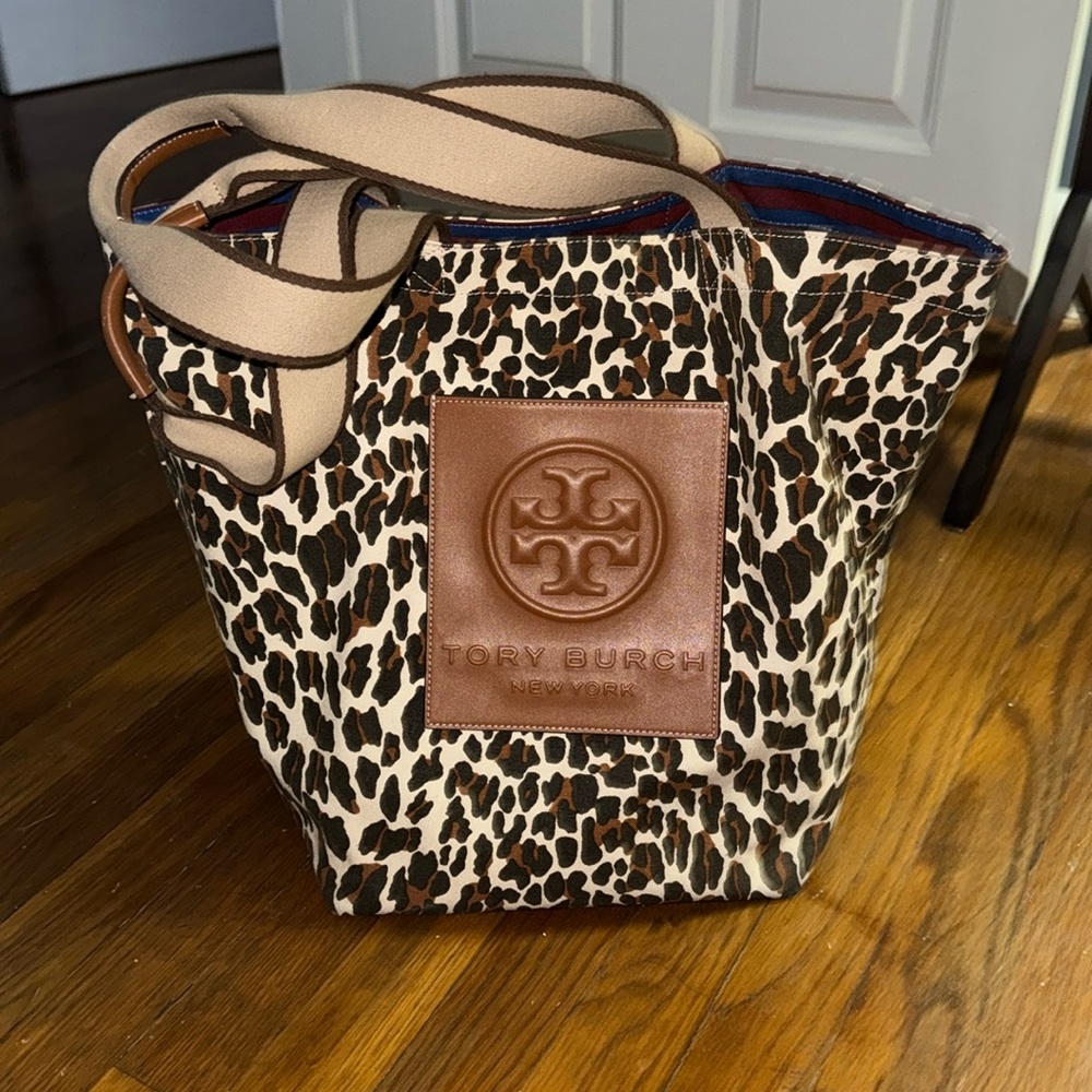 TORY BURCH CHEETAH TOTE